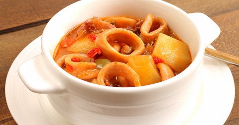 Ragoût de seiche au Cookeo