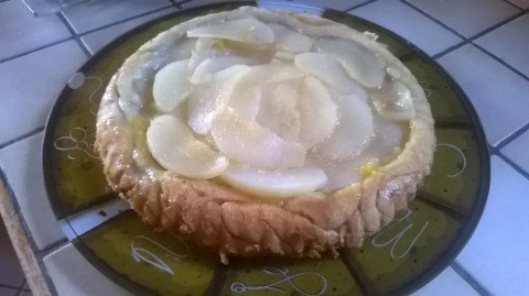 Tarte tatin poire-mangue