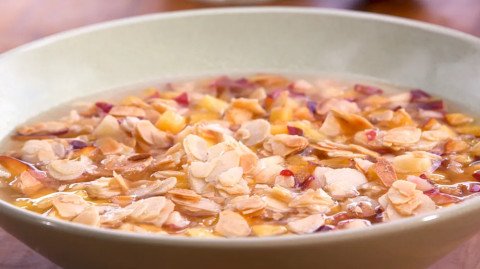 Minestrone de nectarines par Laurent Mariotte