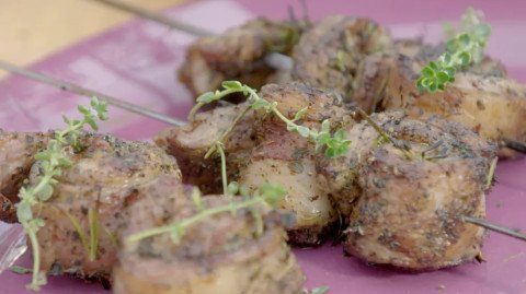 Épigramme d'agneau grillé par Laurent Mariotte