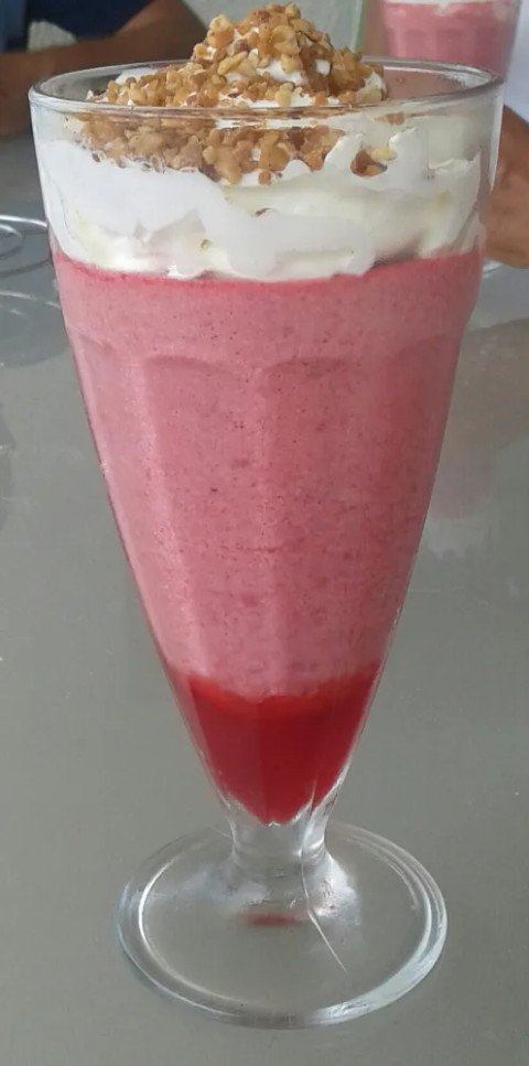 Mousse ultra légère à la framboise