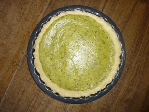 Tarte aux kiwis meringuées façon tarte au citron meringuée