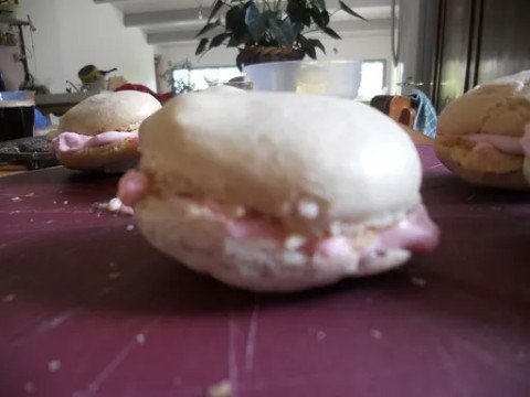 Macarons aux chamallows
