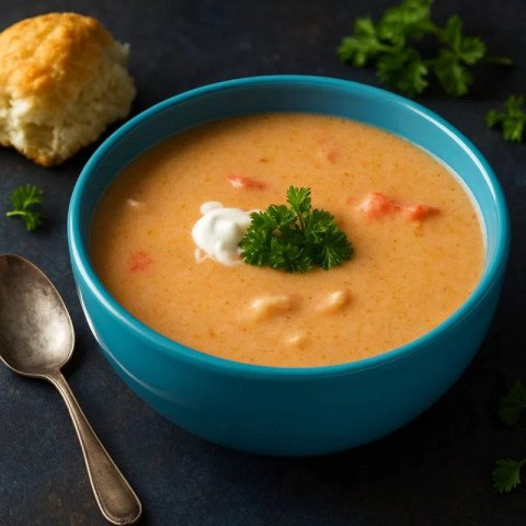 Soupe de poissons au bouquet provençal