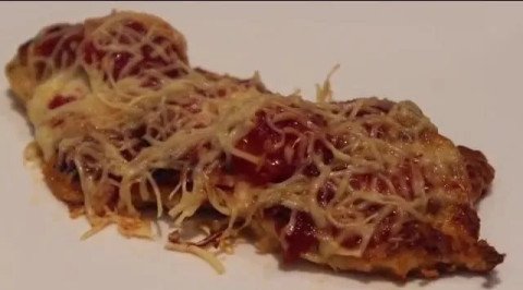 Escalope de poulet panée gratinée à "l'italienne"