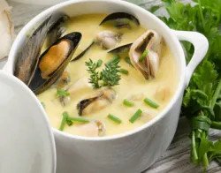 Moules marinières au pastis