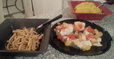 Dos de cabillaud en papillote sucrée salée