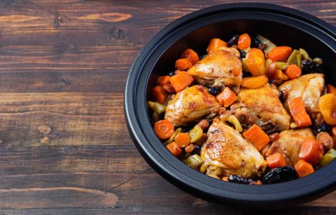 Tajine de poulet à la marocaine au Cookeo