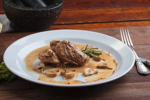 Rôti de veau en cocotte aux champignons au Cookeo