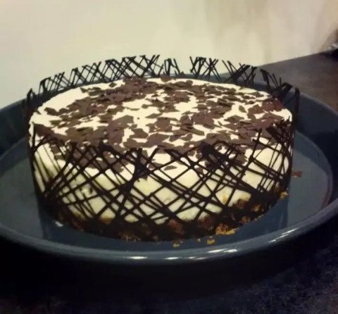 Bavarois poire et praliné