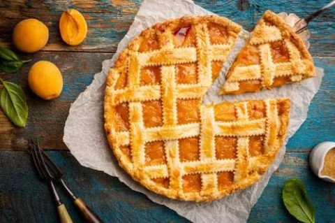 Tarte à la confiture de Mirabelle