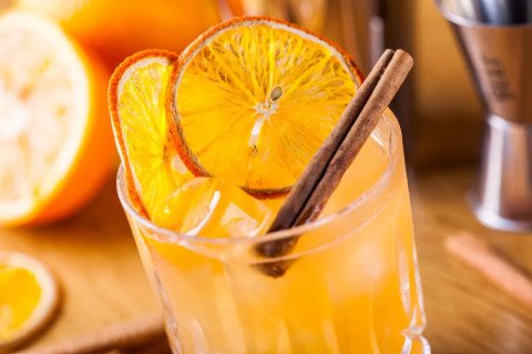 Punch maison à l'orange