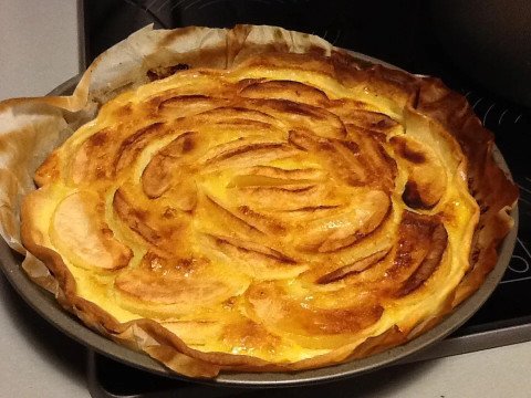 Tarte créole aux pommes