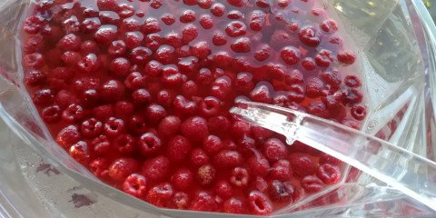 Framboisine, apéritif d'été