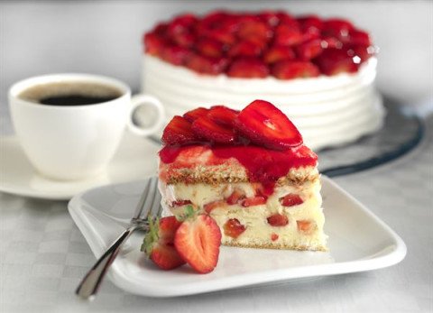 Gâteau aux fraises