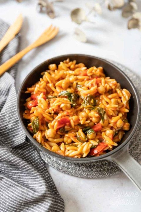 Orzo à la méditerranéenne