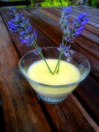 Panna cotta à la lavande