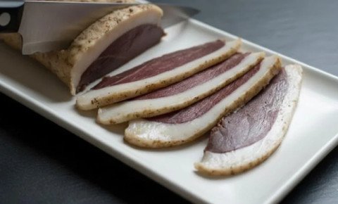 Magret de canard séché