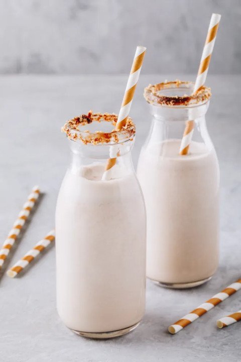 Milk shake à l'orgeat