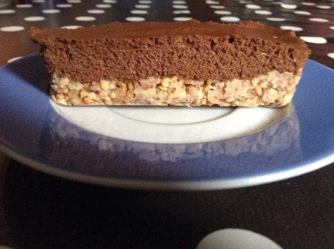 Craquant praliné au chocolat fondant