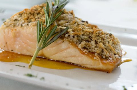 Saumon à l'échalote au cooking chef