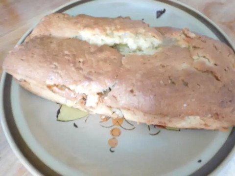 Cake à la banane et au caramel