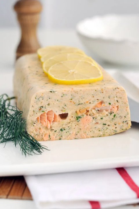 Terrine de poisson au basilic au Thermomix
