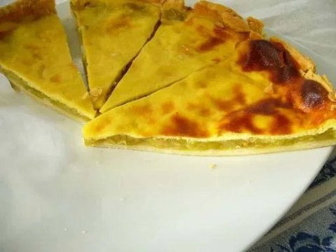 Tarte à la rhubarbe allemande