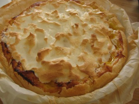 Tarte citron orange meringuée