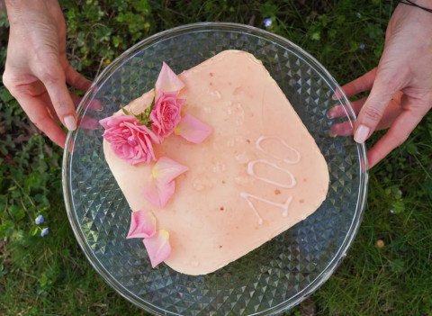 Gâteau au litchi et à la rose de Vanessa Demouy