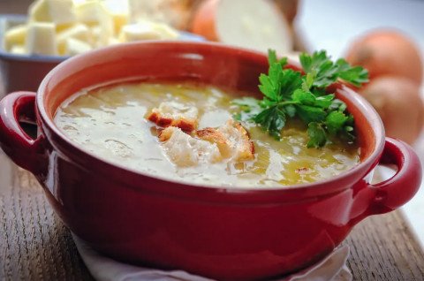 Soupe à l'oignon au cookeo