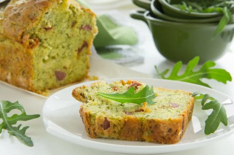 Gâteau aux tomates confites et mozzarella au Cookeo