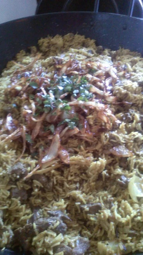 Riz au boeuf épicé (île Maurice)