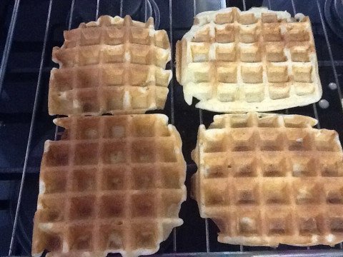 gaufres à la vanille