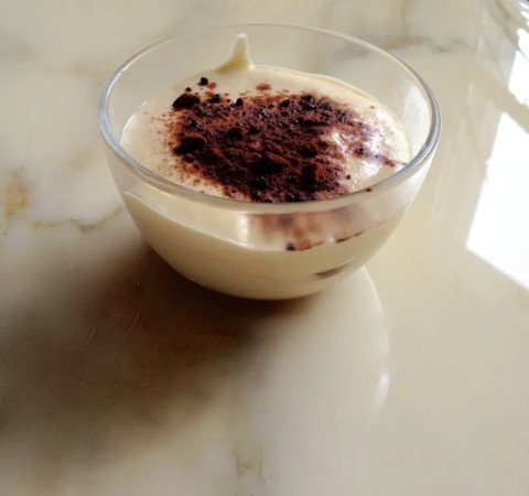 Tiramisu à la crème de marron léger