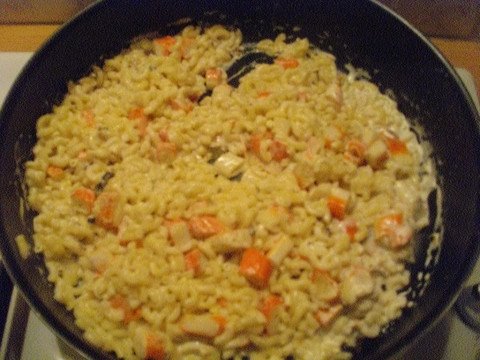 Coquilettes au surimi