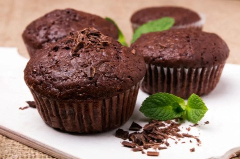 Muffins choco-menthe