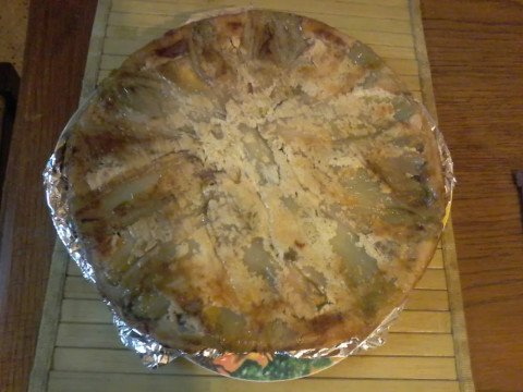 Tourte de saumon aux endives