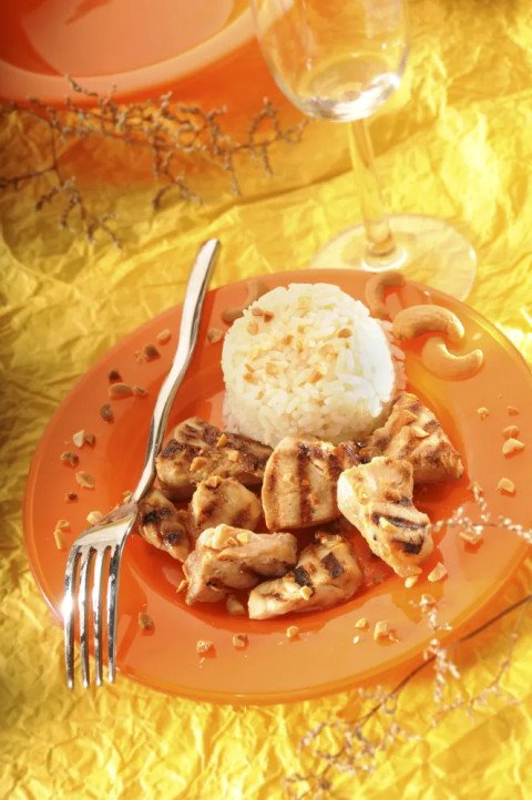 poulet grillé sauce soja (barbecue)