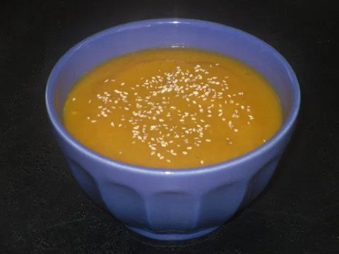 Velouté de potimarron à la cannelle
