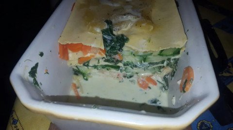 Lasagnes aux légumes et tommes de Savoie