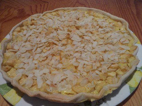 Tarte normande aux pommes
