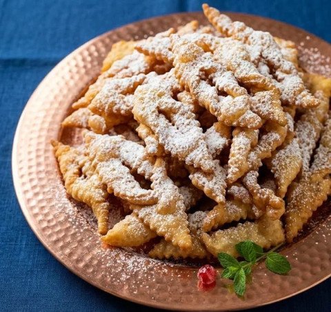 Bugnes ou  beignets à la map (machine à pain)