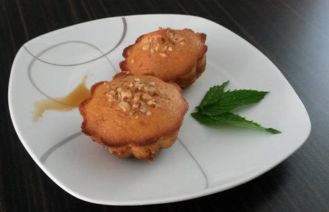 Muffins au sirop dérable et noix de pécan