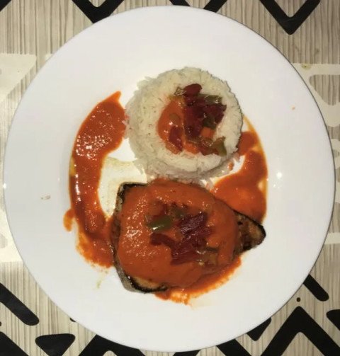 Pavés d'espadon aux poivrons