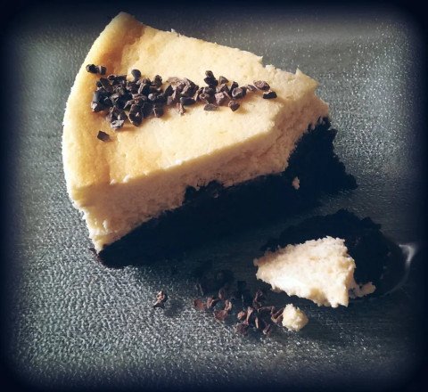 Délicieux cheesecake au Brownie