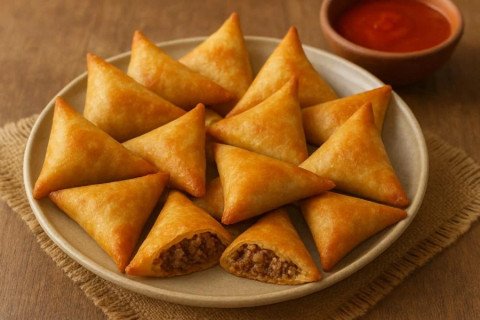 Briouates à la viande hachée