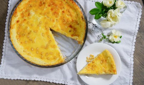 Tarte sablée au fromage blanc