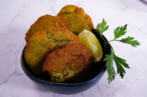 Beignets de pois chiches