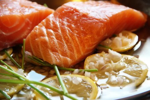 Saumon à l'échalote au cookeo